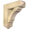 Ekena Millwork Olympic Arts and Crafts Rough Sawn Bracket w/ Offset Brace, Douglas Fir, 8"W x 26"D x 26"H BKT0806X26X26OLY03RDF - alternate 1